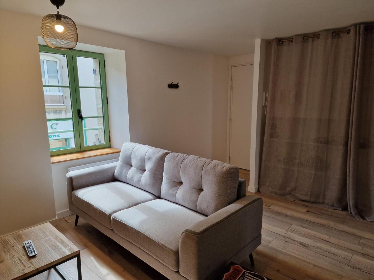 Logement de caractère en haute ville de Quimperlé Esterno foto