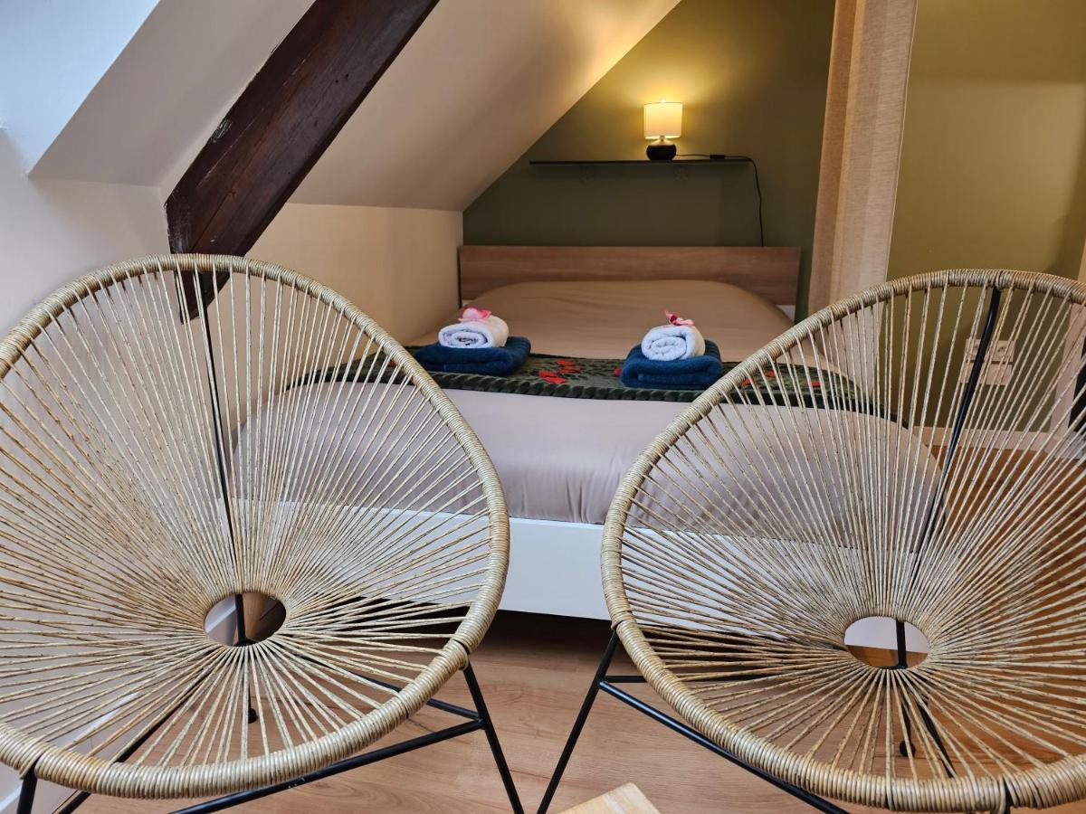Logement de caractère en haute ville de Quimperlé Esterno foto