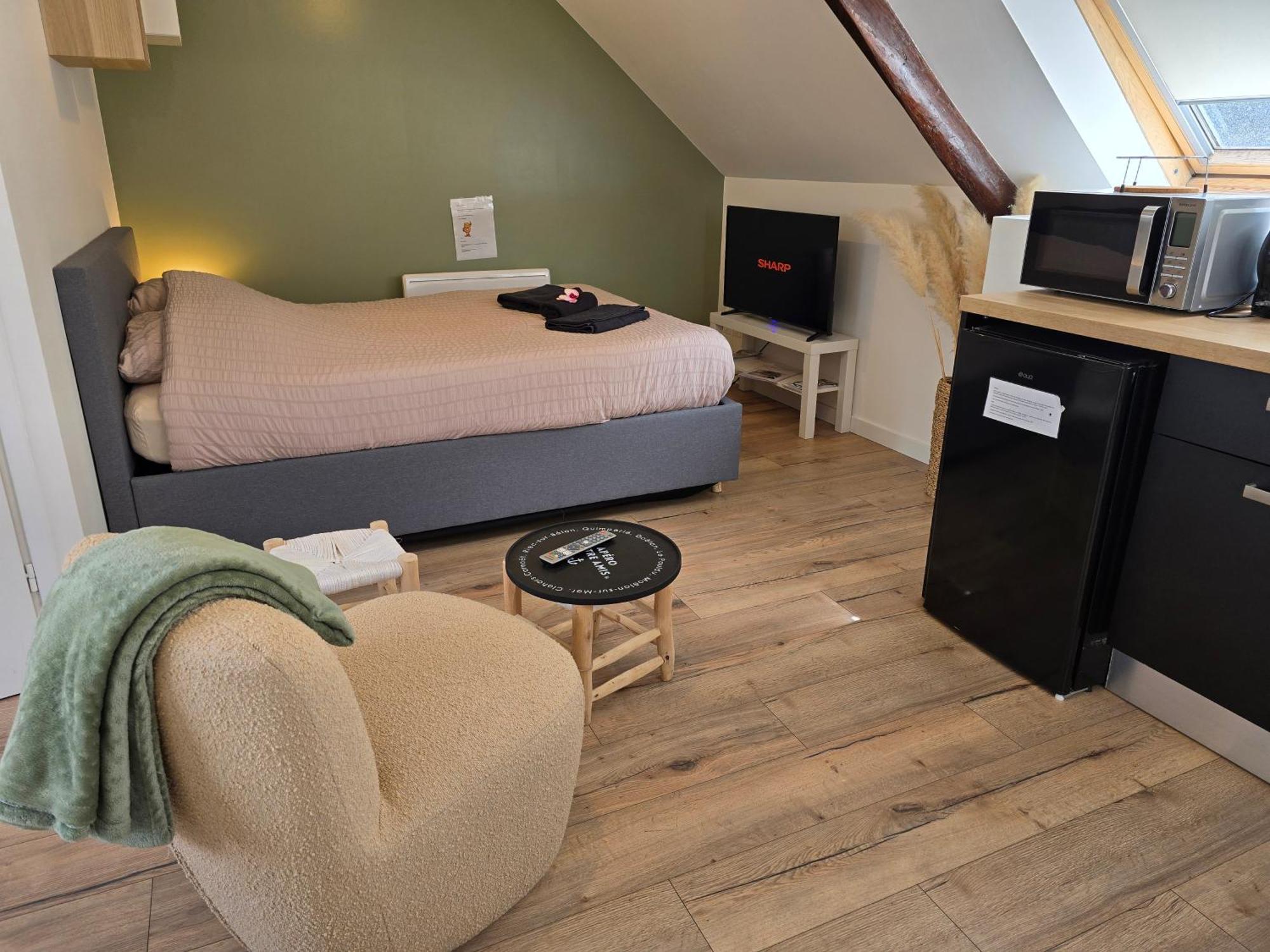 Logement de caractère en haute ville de Quimperlé Esterno foto