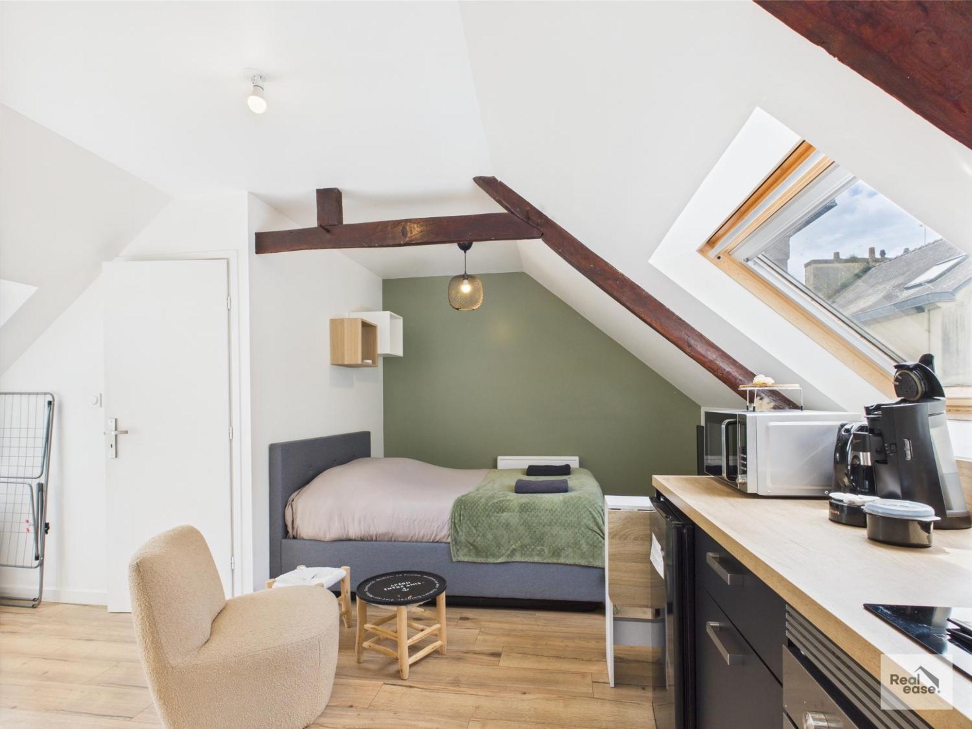 Logement de caractère en haute ville de Quimperlé Esterno foto