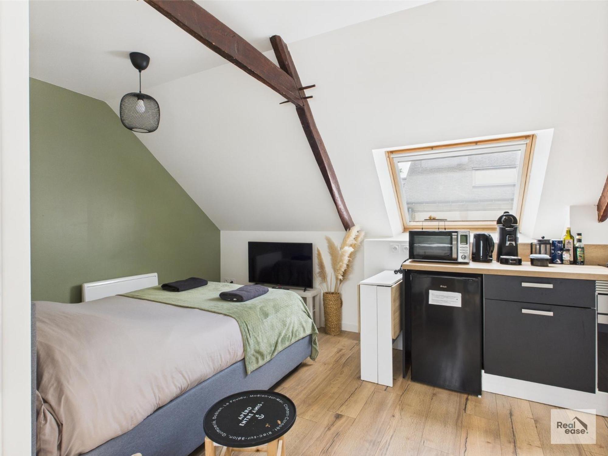 Logement de caractère en haute ville de Quimperlé Esterno foto